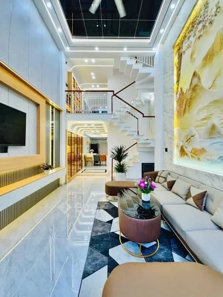 SMART HOME 6 TẦNG – ĐƯỜNG 53, P.14, GÒ VẤP HẺM NHƯ MẶT TIỀN