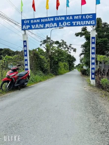 Chủ kẹt tiền cần bán gấp nền đất thổ — Vi trí : ấp Lộc trung, xã Mỹ Lộc, cần giuộc