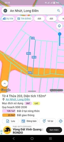 Cơ hội sở hữu đất 150m2 tại tphcm với giá cực mềm Cần bán lô đất khu dân cư nhà đông đúc, gần ql 55