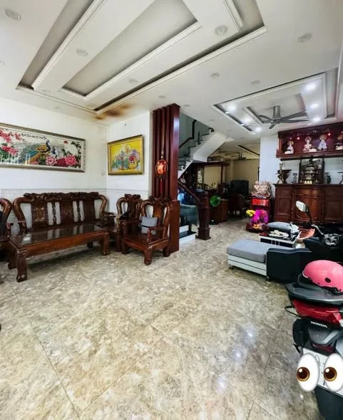 BIỆT PHỦ MẶT TIỀN 4 TẦNG,NGANG 7.2M KHU TÊN LỬA 130M2(7.2×20)- 4PN - CÓ Ô CHỜ THANG MÁY