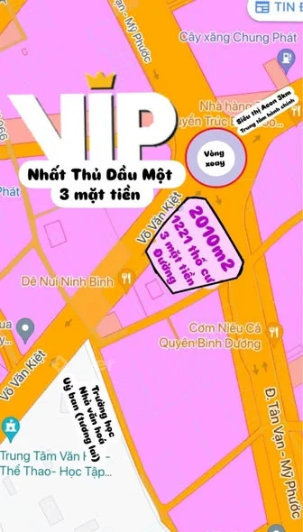 Góc 3 mặt tiền vòng xoay kinh doanh showroom Thủ Dầu Một ngay Thành Phố Mới Bình Dương 2