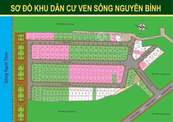 BÁN ĐẤT KHU VEN SÔNG - NGUYỄN BÌNH