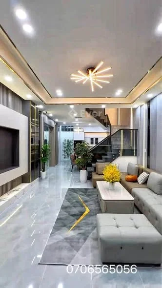 Bán nhà gần cổng KCN Mỹ Phước 3, giá ngộp 1ty849, DT: 167m23 lầu, 3PN, 3WC,