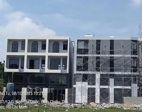 Nhà Phố 4 tầng mới xây, 5PN, DT 54.5m², gần 200m² Sàn, 4.57 tỷ. Phường Bình Chiểu, Thủ Đức