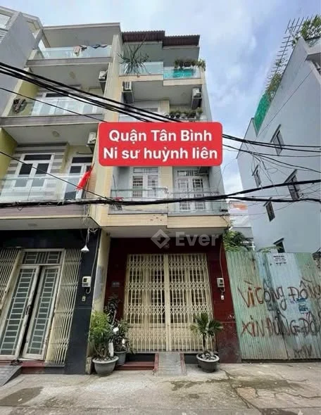 HÀNG HOT MỚI VỀ TÂN BÌNH √ HXH 185 Ni Sư Huỳnh Liên√ Ngang 4 x 9.5m - Trệt - 3 Lầu