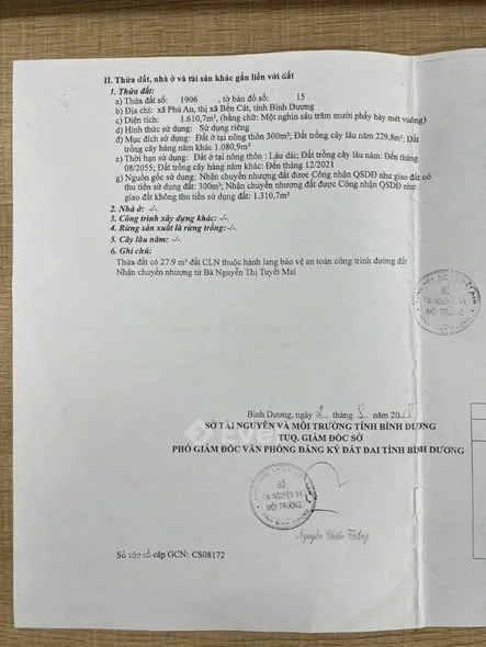 Giá 3.9tỷ tl diện tích 1.610m2.thổ cư 300mBán miếng đất làm nhà vườn.làm kho xưởng cực đẹp