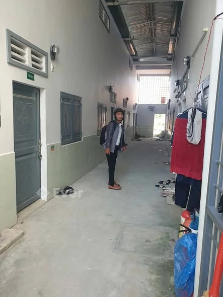 Bán dãy trọ kcn bàu bàng diện tích ngang 5m dài 23.25m 1kiot 3 phòng rộng