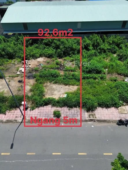 Ra Gấp Có Bớt Lộc - Lô Đất Phúc Đạt Dĩ An- Ngang 5m Dài 19m = 92,6m2 ODT