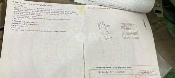 Bán căn nhà cấp 4 diện 148m2 full thổ cư-vị trí đẹp,Ngay trung tâm thị trấn phú long cũ