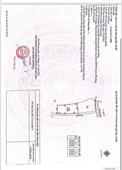 Còn 3 lô duy nhất Tai xã Pro, huyện Đơn Dương, Lâm Đồng - 860 triệu - 1.02m²