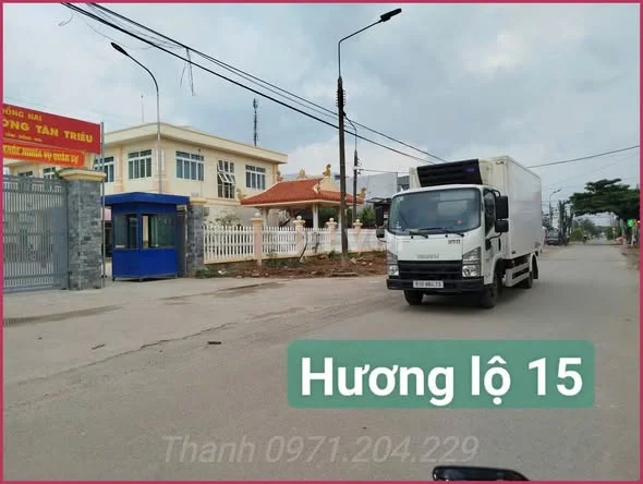 Chỉ 259 triệu – ĐẤT BIÊN HOÀ – Sổ riêng thổ cư *** Vị trí gần Cầu Bạch Đằng, khu vực PhườngTân Triều