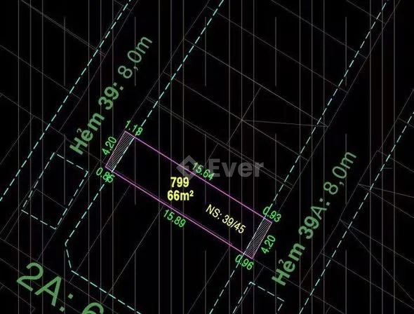 Bán đất tặng nhà /45 lô tư - Bình Tân- Dt: 4,2x18m công nhận đủ