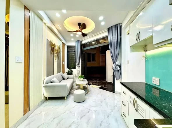 SIÊU PHẨM #BÌNH THẠNH - HẺM XE TẢI 6M - NHÀ ĐẸP FULL NỘI THẤT - CHỈ 5.880 TỶ TL