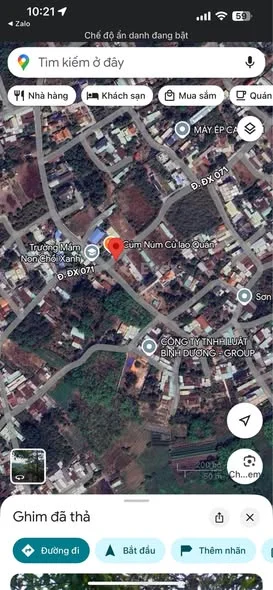 Đất Định Hoà mặt tiền dx071 thông thoáng, vị trí kinh doanh buôn bán. Giá chỉ 2ty550