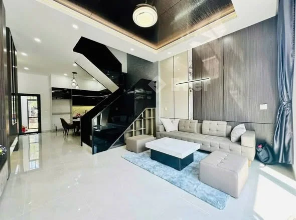 BÁN NHÀ 2 LẦU 1TỶ950 NGAY TT TP. BẾN CÁT- DT: 5x16 full thổ