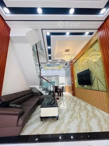 Nhà phố 4 tầng Đào Tông Nguyên - KDC Đồng Bộ The Sun Residence