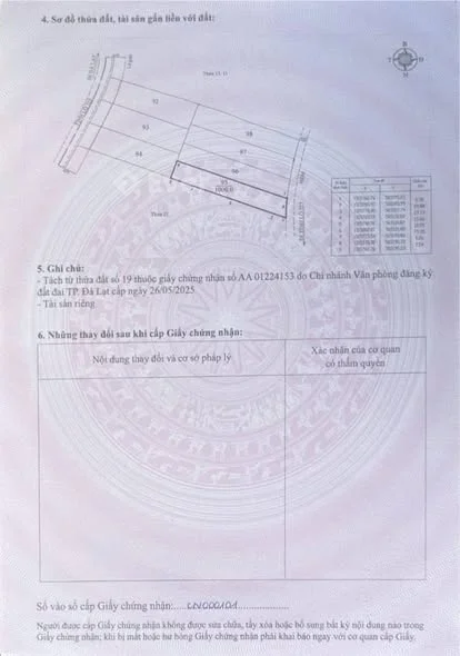 Bán 2 lô đất tại tà nung, phường camly- Đà Lạt -