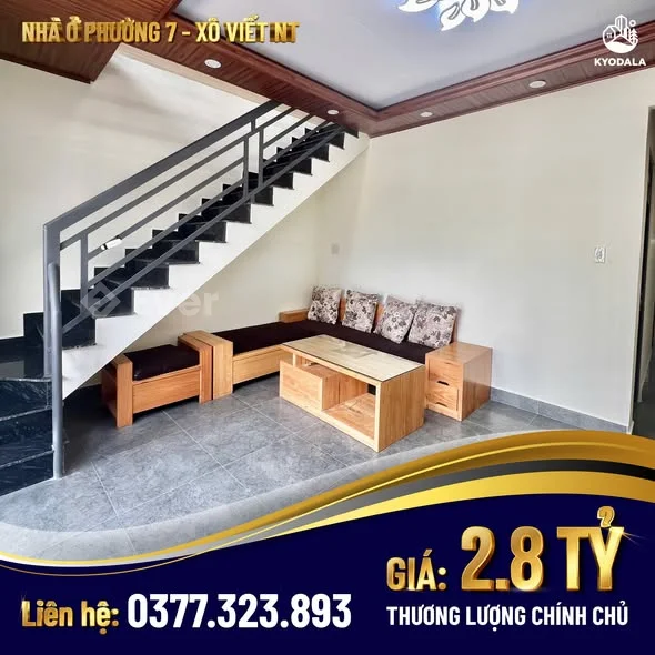 Giá : 2tỷ8 ( TLCC ) - Sổ Cầm Tay P7 - Đường Xô Viết Nghệ Tĩnh Nhà 3 mặt thoáng