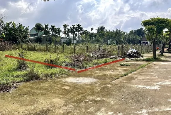 BÁN LÔ ĐẤT NHÀ VƯỜN 190M2 - ĐIỆN HỒNG - CHỈ 7XX TRIỆU Sát chợ Lạc Thành, gần trường học, UBND, dịch