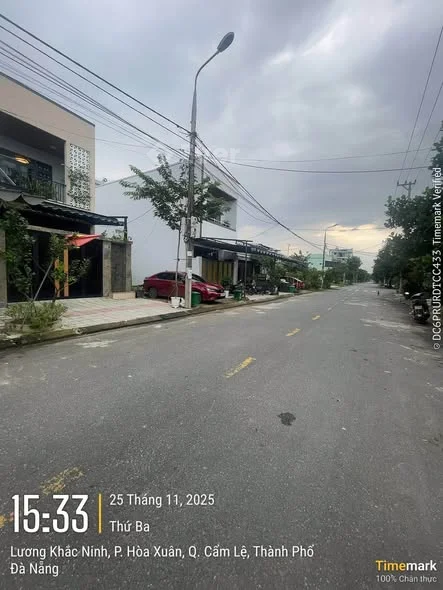 Bán lô đất 100m2 tại đường Lương Khắc Ninh, Hòa Xuân