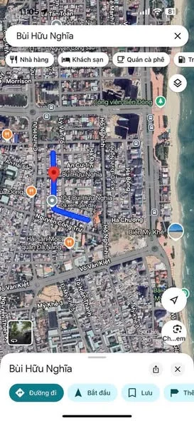 NCC Chào Bán lô đất BIỂN _ BÙI HỮU NGHĨA_ SƠN TRÀ , Vài bước chân đến biển