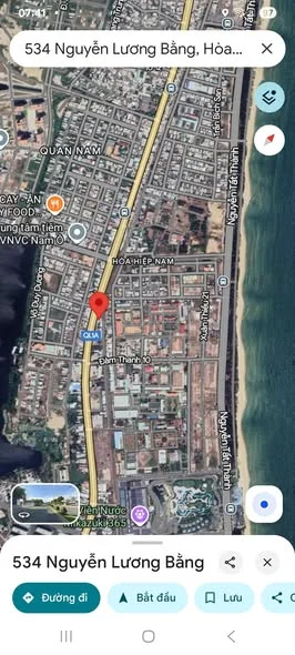 MẶT ĐƯỜNG NGUYỄN LƯƠNG BẰNG - LIÊN CHIỂU- Diện Tích 81m2 Ngan 6.57m2