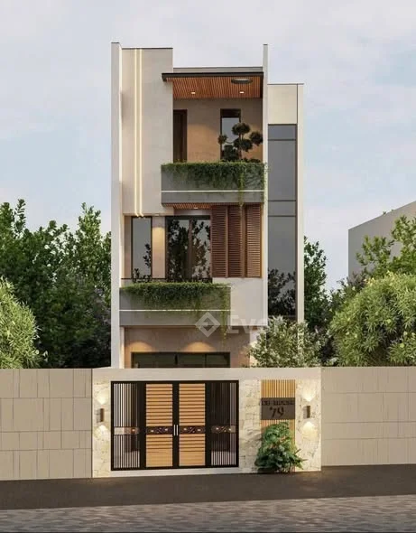 Chính Chủ B.án Nhà 3 tầng xây mới trung tâm Hải Châu – có sân vườn