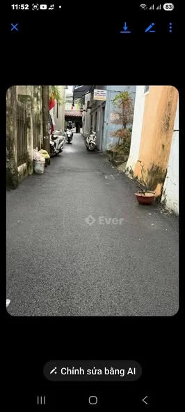 BÁN ĐẤT TẶNG NHÀ, CẤP4, Kiệt Nguyễn phước Nguyên , Thông Nguyễn Đình Tựu, vuông vức DT:64m2