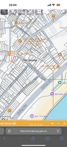 Cần bán nhà 2 tầng mặt tiền đường Nguyễn Phan Vinh-Quận Sơn Trà. Diện tích đất 110m2 gần chợ và biển