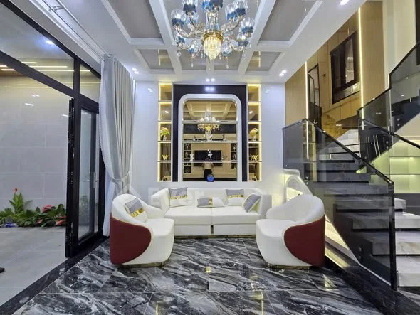 Siêu phẩm TÂN CỔ ĐIỂM Nhà 3 tầng MT PHÚ LỘC SONG SONG SHOPHOUSE NGUYÊN SINH SẮC