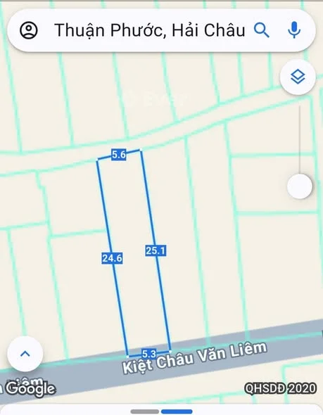 Bán Lô Đất 2Mặt Kiệt Oto vivu Đường Châu Văn Liêm Thông tứ phía và mặt