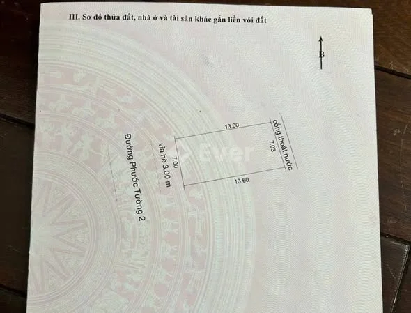 4,3 TỶ, 93M2, NGANG 7M, ĐƯỜNG 5,5M, VỈA HÈ 3M, LÔ ĐẤT MẶT TIỀN ĐƯỜNG PHƯỚC TƯỜNG 2, THANH KHÊ, ĐN