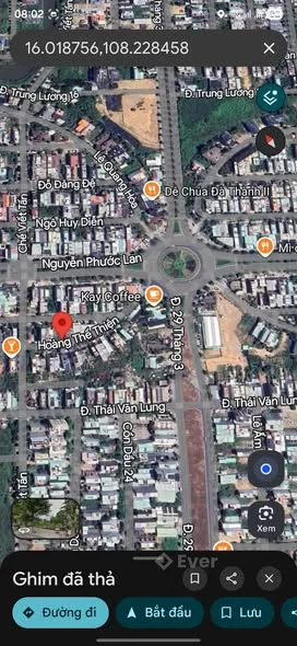 Lô đất 2MT trước sau Nguyễn Mậu Tài & Hoàng Thế Thiện & , Đảo 1 - Hòa Xuân.