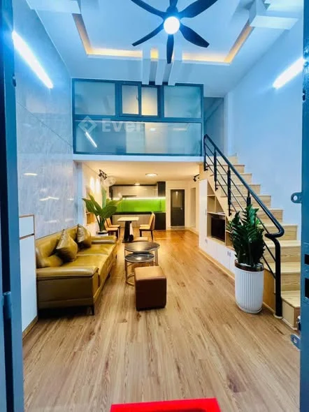 #Bán nhà 2,5 tầng K160 Điện Biên Phủ, cách đường chính 30m.- Dtđ 40.7m2, dtsd 101m2, hướng Đông