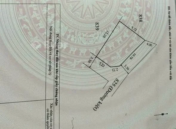 LÔ GÓC 2 MẶT TIỀN – KIỆT 69 LÊ NGÔ CÁT ( SỬ HY NHAN ), PHƯỜNG THỦY XUÂN – TP HUẾ