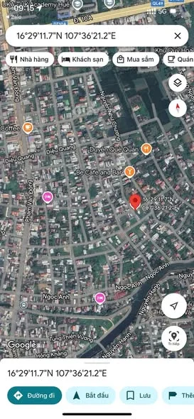 BÁN LÔ ĐẤT 3 MẶT THOÁNG TDP NGỌC ANH – SÁT KQH NGỌC ANH, PHƯỜNG MỸ THƯỢNG, TTTP HUẾ Thông tin lô đ