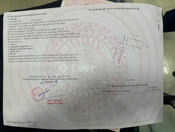 ĐẤT MẶT TIỀN NGUYỄN KHOA VY – PHƯỜNG VỸ DẠ, TP. HUẾ Giá rẻ 3.65tỷ