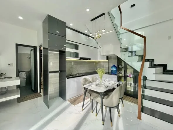 Bán village 3 tầng Lý Nam Đế TP Huế - Vị trí 2 mặt kiệt Lý Nam Đế, Kim Long