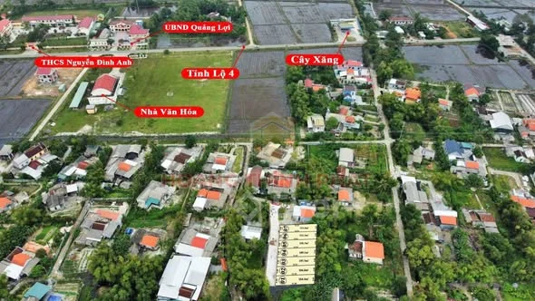 Bán đất đối diện Uỷ Ban xã Quảng Lợi chỉ 280 triệu