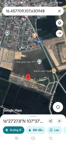 BÁN LÔ ĐẤT KQH HÓI SAI THƯỢNG CẠNH TRƯỜNG HỌC FPT KHỔ ĐẸP.