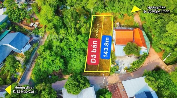 Bán đất VŨ NGỌC PHAN THÔNG KIỆT 86 lê ngô cát