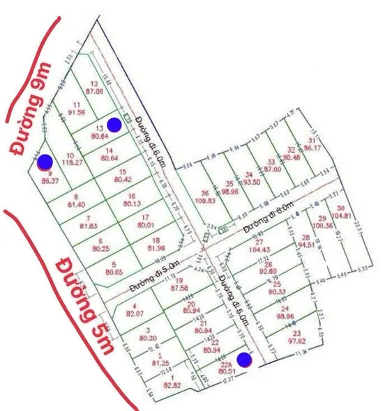 Bán đất 2mặt tiền kiệt 301 Trưng Nữ Vương-Thuỷ Dương. DT:86m2 ngang rộng đẹp