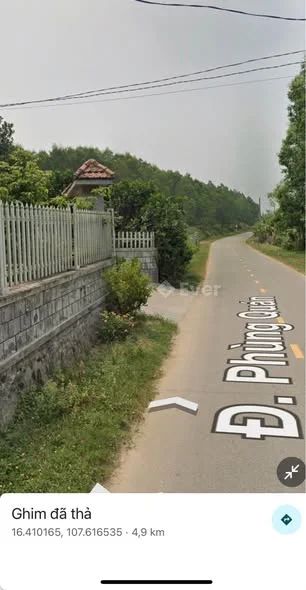 Bán 1066m2 Đất Mặt Tiền PHÙNG QUÁN - Phường Thuỷ Dương. Gần Trường Tiểu Học Xuân Chánh