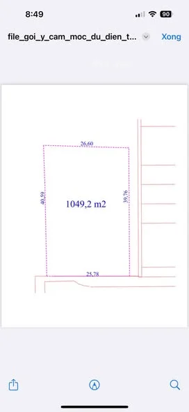Siêu VIP lô đất 1000m2 Thuỷ Vân cạnh Ecogarden khổ biệt thự xây nhà vườn,homstay