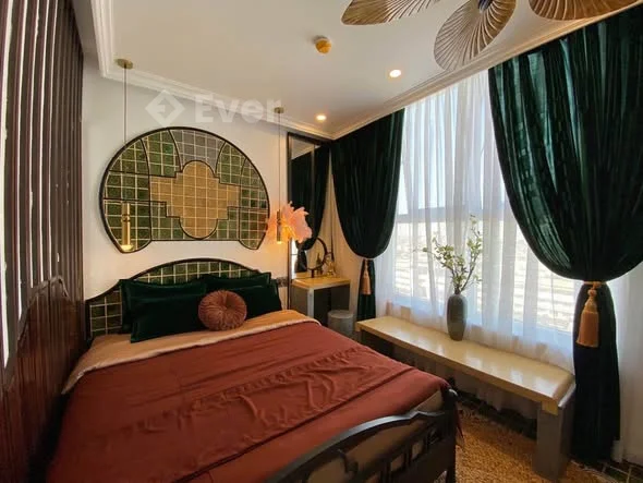 CHO THUÊ CĂN HỘ XỊN ĐẸP MANOR CROWN - PHONG CÁCH INDOCHINE