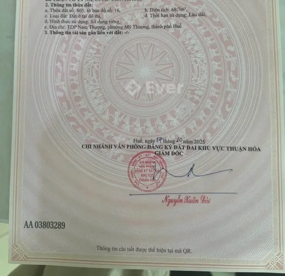 2 lô đất kiệt 2 Nam Thượng - Phú Thượng, Tp Huế Giá rẻ 1.1x tỷ