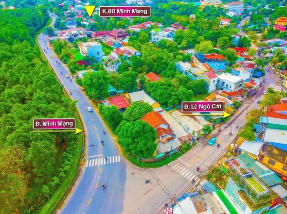 Bán đất kiệt 80 Minh Mạng Block 7 LooS100m kiệt oto né oto