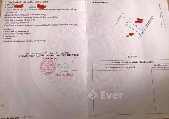 ĐẤT MẶT TIỀN TRẦN LƯ KQH XÓM HÀNH, TP HUẾ