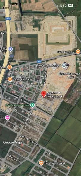 Bán Lô đất Khổ 110m2 KQH Thuỷ Thanh OTT8-9 Phường Thanh Thuỷ, Huế