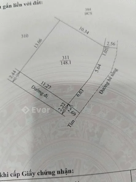 BÁN ĐẤT KIỆT Ô TÔ NGUYỄN TẤT THÀNH – SAU HÀNH CHÍNH CÔNG HƯƠNG THUỶ Giá 1 tỷ 3xx